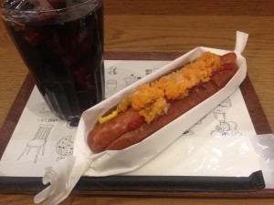 DRIP&DROPホットドッグ