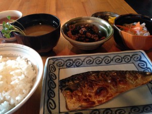 「食彩BAR あみゅーず 京都」定食