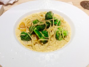 「鉄板dining GRIDDLE FORCE 逸楽」パスタ