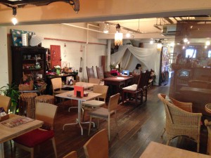 ミューズカフェ内観