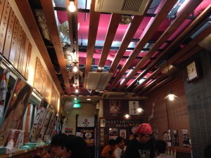 天下一品総本店店内