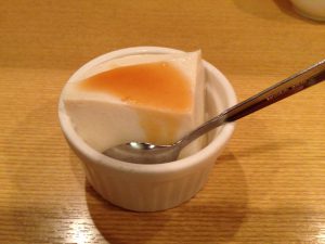 菜の花ゴマプリン