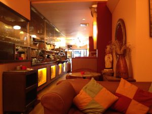 カフェランスcafereims店内