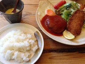 山の家 はせがわハンバーグ