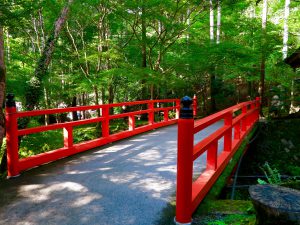 京都大原三千院庭園橋