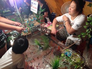 祇園祭前祭金魚すくい