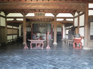 東福寺開山堂中