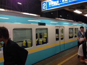 「びわ湖大花火大会」電車