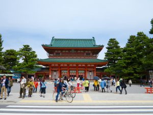 平安神宮桜お花見1