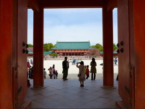 平安神宮桜お花見2