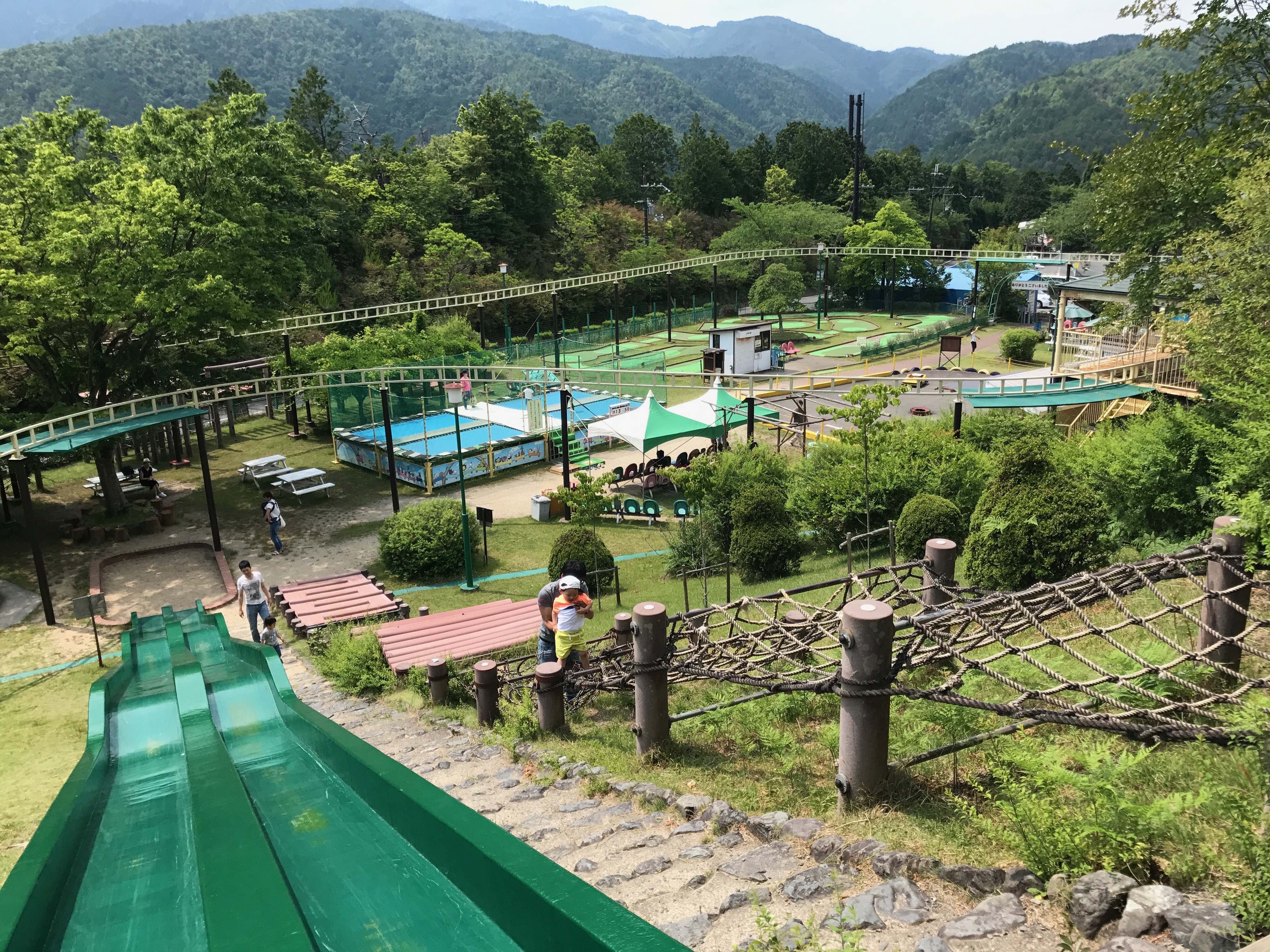 京都市内から一番近い子供と遊べる遊園地 嵐山 高尾パークウェイ観空台遊園地 京都観光とグルメのブログ