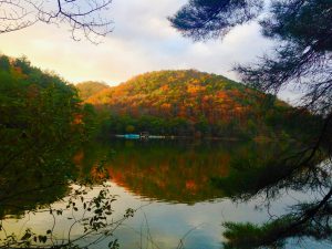 宝ヶ池公園紅葉1