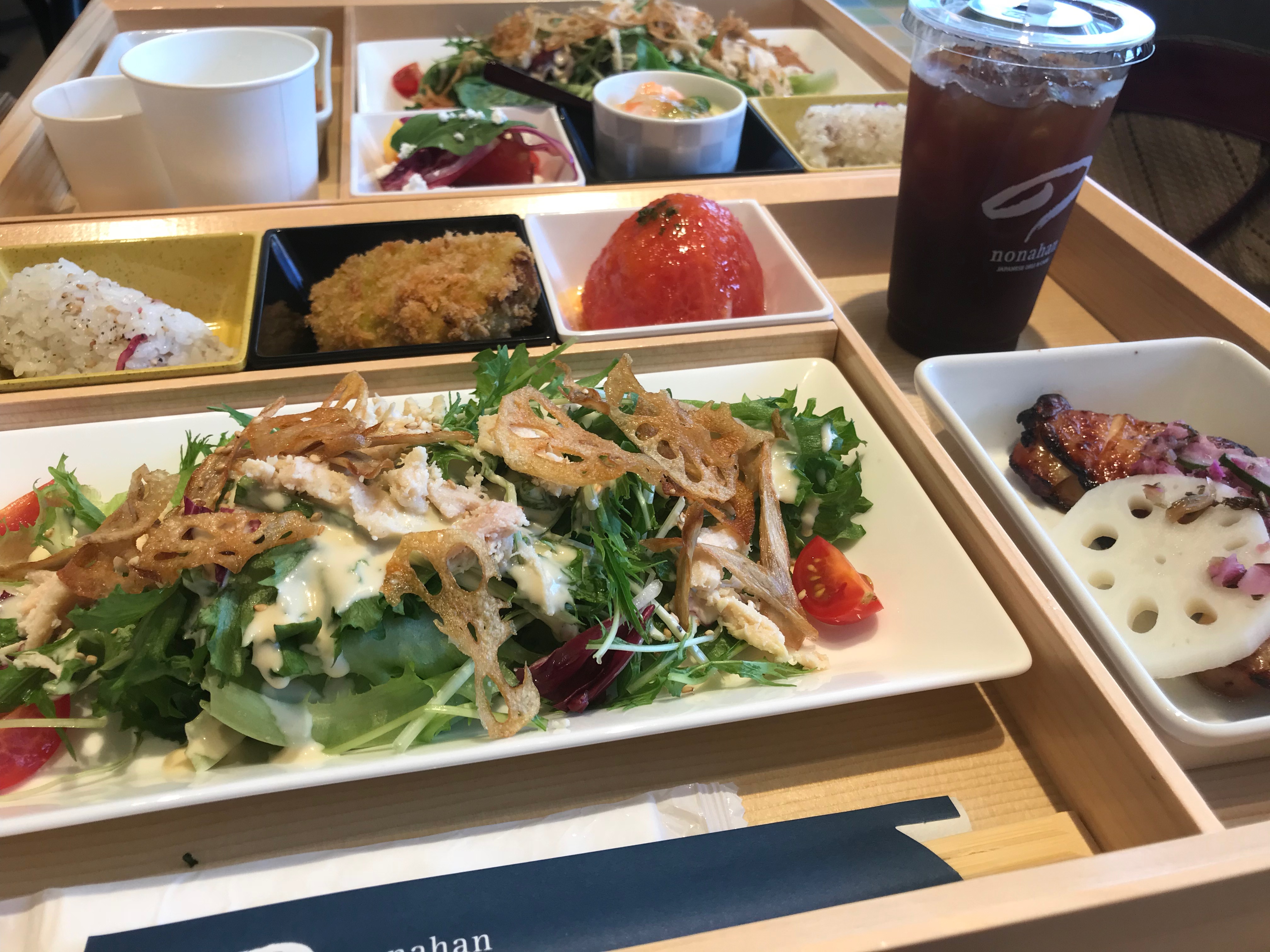京都 新京極でオススメ ヘルシーな新鮮野菜のサラダランチ Nonahan 京都観光とグルメのブログ