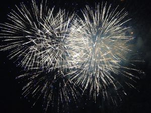 南丹市花火大会11